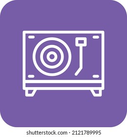 Ilustración de diseño de iconos de vectores girables