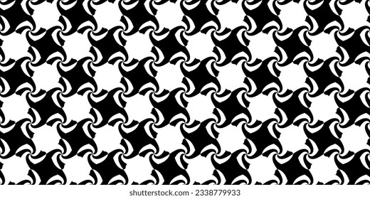 Turntables on a monochrome checker background. Vector pattern with a texture of turntables. Design for textile, fabric, clothing, ornament, background, wrapping.