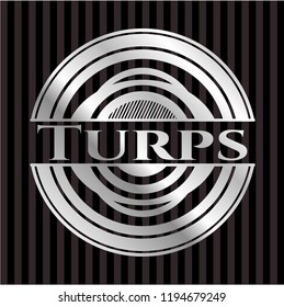 Turps silvery badge