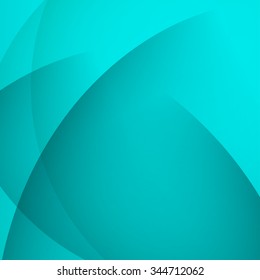 Turquoise Abstract Vector Background 