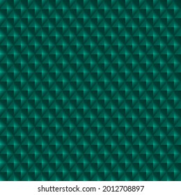 Turquoise background with  rhombuses. Seamless vector illustration. 