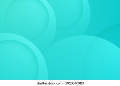 turquoise backgrounds. abstract 3d circle background.