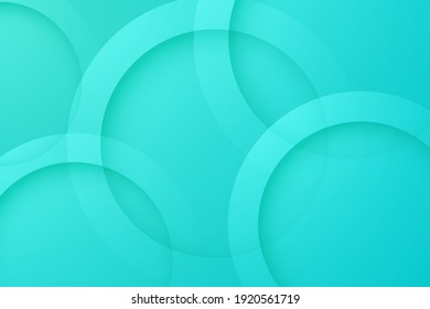 turquoise backgrounds. abstract 3d circle background.