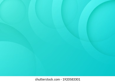 turquoise backgrounds. abstract 3d circle background.