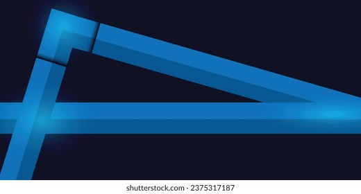 Capas superpuestas de vectores de fondo azul y negro turquesa en el espacio oscuro para el diseño de fondo