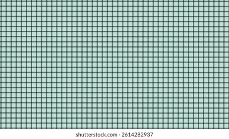 Turquoise and black plaid fabric texture background. Plaid classic checkered seamless pattern.