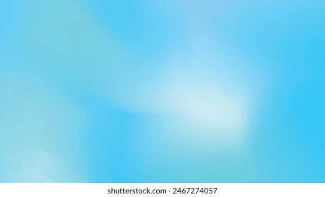 Türkisblauer Hintergrund abstrakt, kühl, friedlich und natürlich