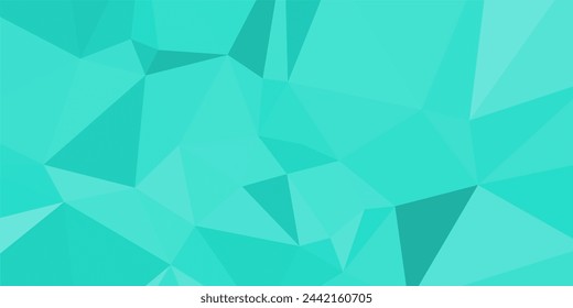 turquoise blue background with triangles