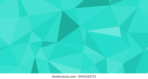 fondo azul turquesa con triángulos