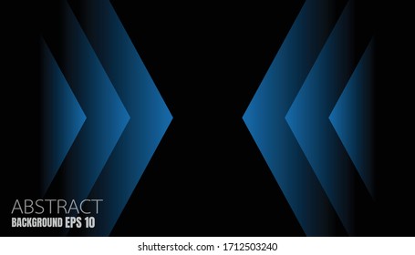 Vector de fondo azul turquesa, capas superpuestas en el espacio oscuro para diseñar fondo