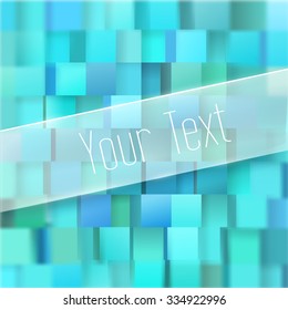 Turquoise and Blue Composition of Scalable Eps10 Vector Wallpaper for Your Design