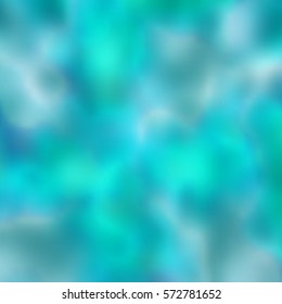 Turquoise blurred background. Vector illustration