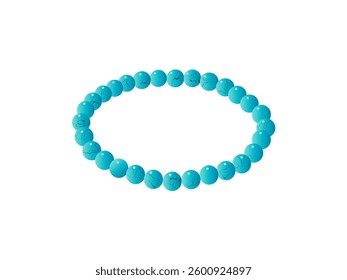 It is a turquoise bracelet. 
