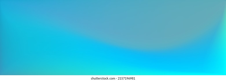 Diseño Turquesa, Luminoso Y Moderno. Malla de gradiente ondulada en el mar en blanco. Ilustración de la superficie lisa del agua natural azul. Fondo Original Del Océano. Malla de gradiente ondulada multicolor.