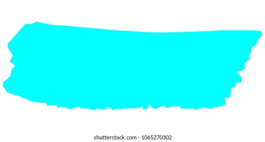 Turquoise Brushes Grunge Paint stripe. Distressed Vector Brush Stroke. Color Modern Textured banner. Dirty Artistic Design Elements. Creative Design Elements. Perfect For Logo, Banner, Icon. 