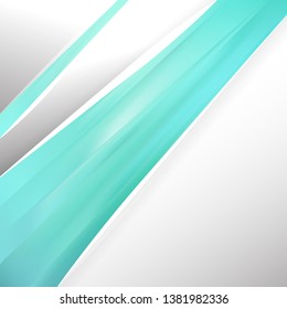 Turquoise Business Background Template Vector Art