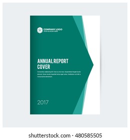 turquoise business multipurpose annual report brochure flyer design template vector, Leaflet cover presentation abstract geometric background, modern poster magazine, layout in A4 and A3 size
