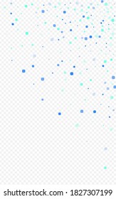 Türkisfarbene Zelleinladung Vektortransparenter Hintergrund. Hintergrund des Dekorationsplatzes. Unabhängigkeitskarte Rhombus. Blaues abstraktes Bildschirmhintergrund.