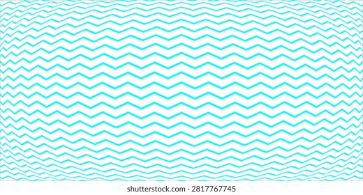 Turquoise Chevron Seamless Pattern Background - Retro Zigzag Geometric Repeat Texture for Design