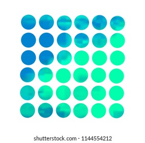 Turquoise circle gradient set with modern abstract backgrounds.Grey fluid covers for calendar, brochure, invitation,cards.Trendy soft color.Template with round gradient set for screens and mobile app.