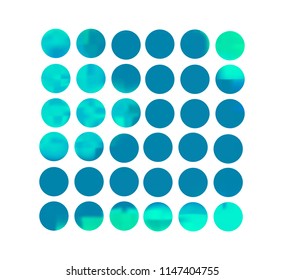 Turquoise circle gradient set with modern abstract backgrounds.Grey fluid covers for calendar, brochure, invitation,cards.Trendy soft color.Template with round gradient set for screens and mobile app.