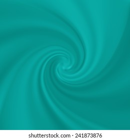Turquoise clean modern vector spiral background