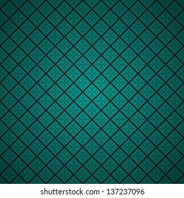 Turquoise clean vector vintage diagonal background pattern
