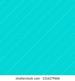 Turquoise color background seamless fabric texture. Vector illustration.