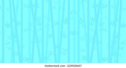 turquoise color bamboo background. Vector illustration