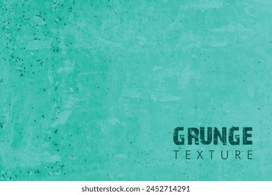 Fondo Abstractas de textura de pared de grunge de Vector de color turquesa.