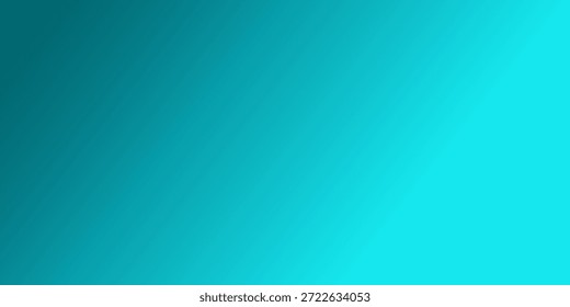 Fondo de gradiente abstracto cian turquesa con una mezcla de colores modernos y suaves. Perfecto para una marca fresca, imágenes de tecnología, presentaciones, Sitios web y un diseño creativo limpio.