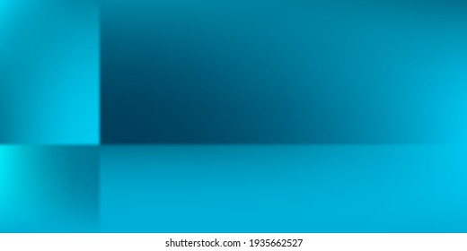 Turquoise Dark Sea Screens Office Background. Ocean Bright Water Modern Design Backdrop. Azure Vibrant Empty Smooth Watercolor Colorful Surface. Modern Aqua Blank Blue Gradient Mesh Illustration.