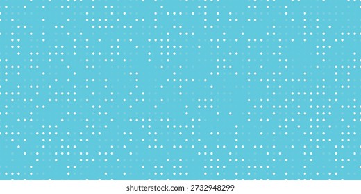 Fundo abstrato pontilhado turquesa com pequenos pontos brancos