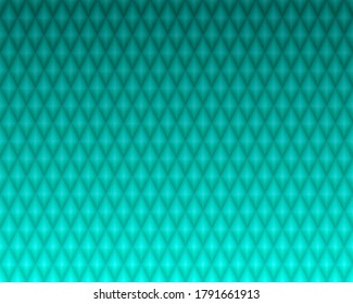 Fondo geométrico del degradado turquesa en el estilo origami. Ilustración de rectángulos poligonales vectoriales turquesa. Fondo de mosaico de rhombus abstracto brillante para diseño, impresión, web. Patrón sin foco.