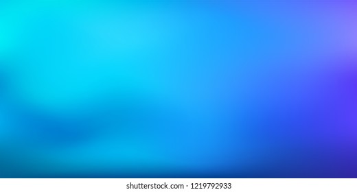 Turquoise gradient mesh background . Abstract blurred smooth image. Smooth blend banner template. It can use as wallpaper.