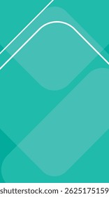 Turquoise green abstract background. Dynamic shapes composition. Vector illustration for banners, presentation templates and social media.