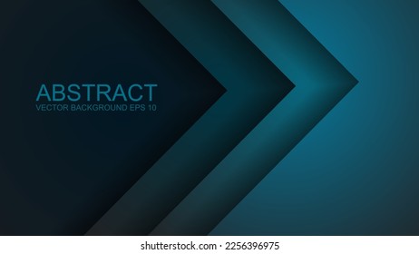 
Turquoise green and background vector overlapping layer on dark space for background design