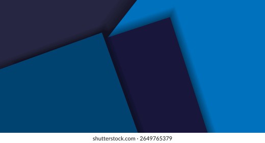 Turquoise Green and Blue background vector overlapping on dark space for background design, vector