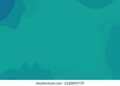 türkisgrüner geometrischer abstrakter Hintergrund