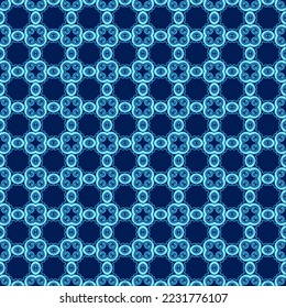 Turquoise green ornamental texture,   woven  laced abstract pattern, on dark background