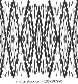 Turquoise and green seamless ethnic pattern with triangles, zigzag, polygonal figures and nice looking curves. Fashion folk geometric print, tribal ornament.