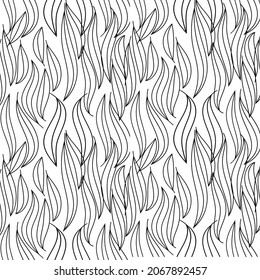 turquoise and green tropical leaves. Seamless graphic design with amazing palms. Fashion, interior, wrapping, packaging suitable. Realistic palm leaves