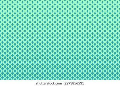 Turquoise halftone background. Retro pop art design. Simple and minimalist background.