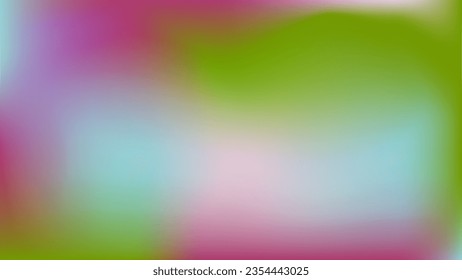 Turquoise herb green lilac blue mauve calming blur gradient foggy wallpaper. Lavender flower field vibe background pattern. Wallpaper mockup for advertisement covers, social media, landing, card.