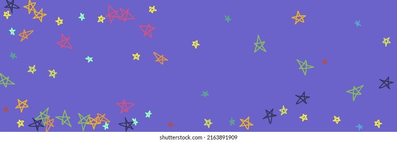 Turquoise Lavender Purple Violet Vibrant Bright Pink Neon Wallpaper. Yellow Pastel Naive Stars Chaotic Childish Kids Handdrawn Stars. Vivid Orange Pinky Green Mint Chaotic Turquoise Illustration.