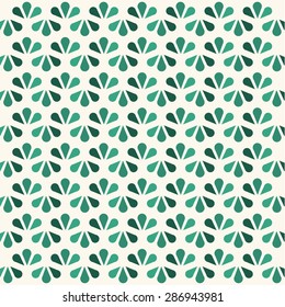 Turquoise Leafs Texture
