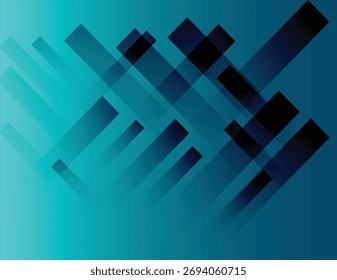 Diseño de fondo de cuadrados pequeños turquesa