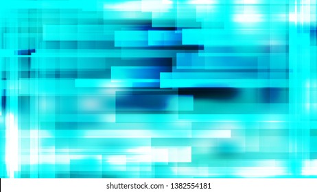 Turquoise Modern Geometric Shapes Background Vector Art