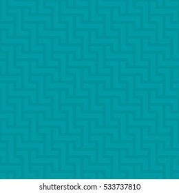 Patrón de marea neutra turquesa para el diseño moderno en estilo plano. Fondo del vector geométrico inclinable.