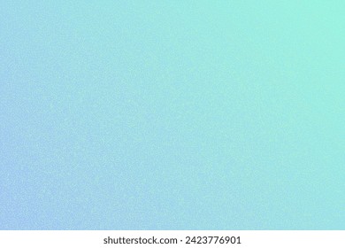 Fondo de textura con puntos color turquesa pastel, efecto de semitonos de puntos grises ruidosos, ilustración de neón vector. Banner de moda de estilo grunge.